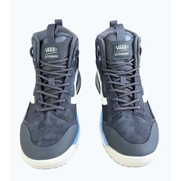 Vans Ultrarange Exo Hi MTE Cold Weather Mens 8 Womens 9.5 Shoes Grey Suede - Picture 12 of 16